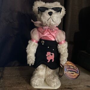 1950’s Brass Button Bear “Lucy”-20th Century Collectibles